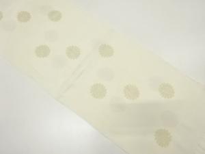 未使用品　正絹　金糸　帯揚げ